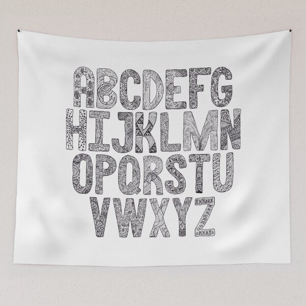 Item preview, The SciArt Alphabet designed and sold by Hana Ayoob.