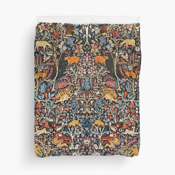 Antique Persian Carpet Print Duvet Cover