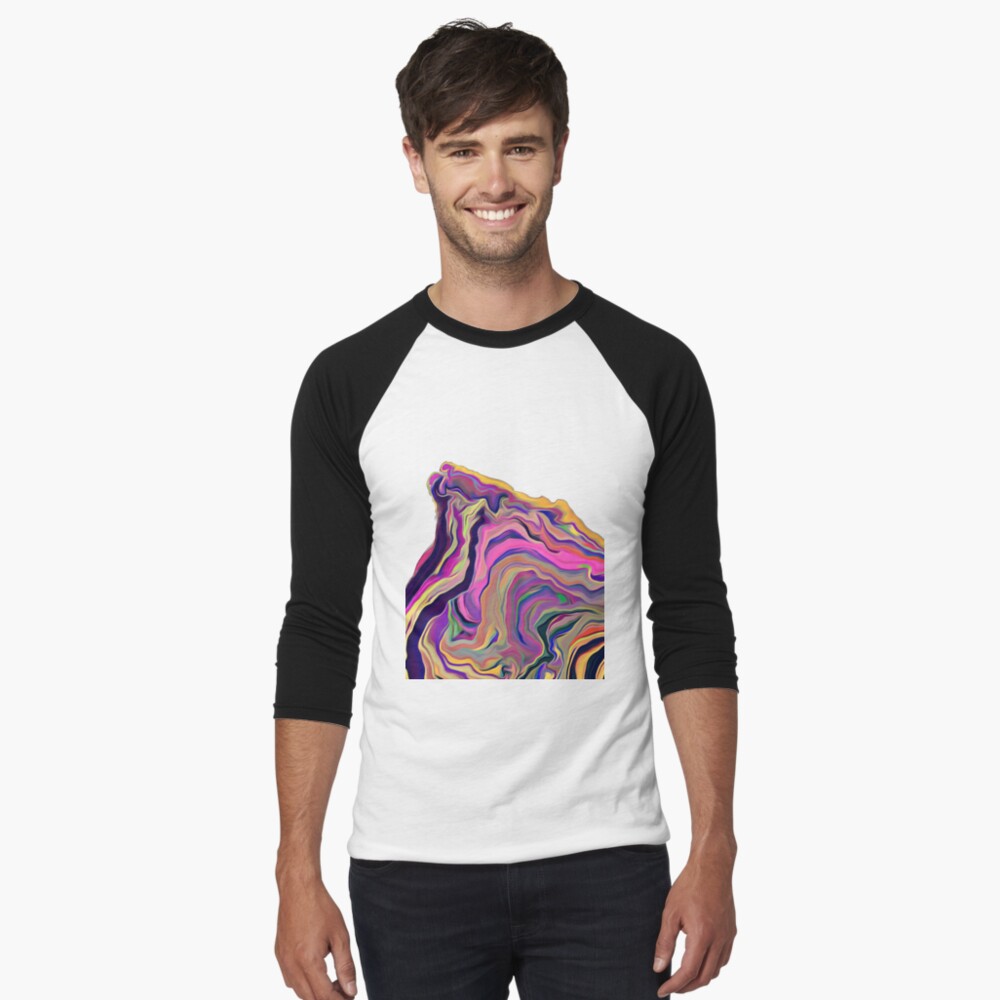 Item preview, Baseball ¾ Sleeve T-Shirt designed and sold by Vk91art.