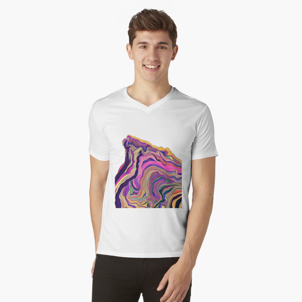 Item preview, V-Neck T-Shirt designed and sold by Vk91art.