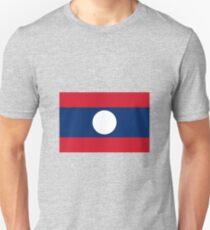 Flag of Laos Unisex T-Shirt