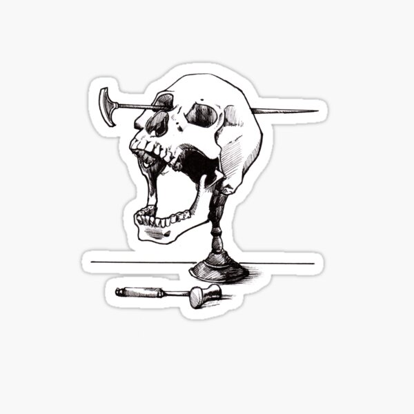 Lobotomy Sticker