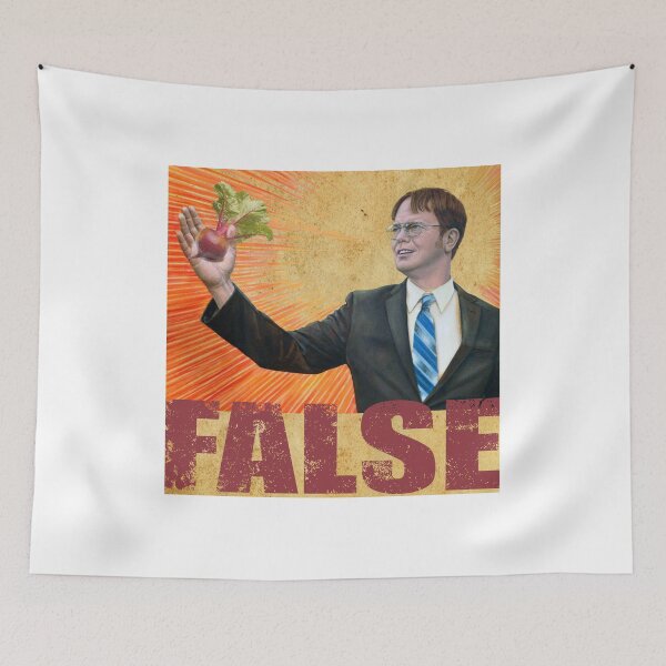 Item preview, Dwight Schrute False designed and sold by Retrorockit.
