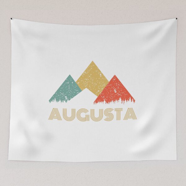 Item preview, Retro City of Augusta Mountain Shirt designed and sold by Theodore Cory.