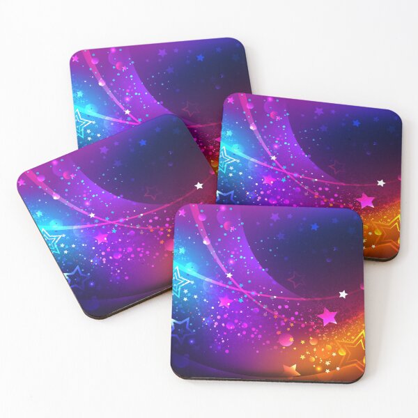 Item preview, Bright abstract background with stars designed and sold by Blackmoon9.