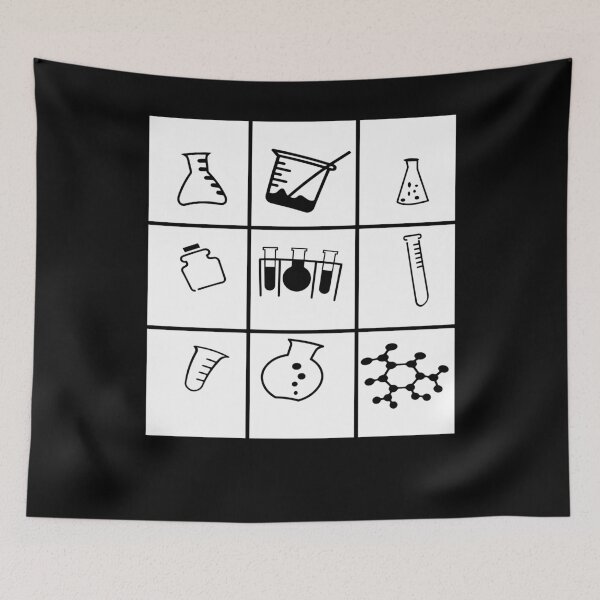 Item preview, Chemistry Set Chemist Icon Chemical Science Nerd designed and sold by KNUXX Shop.