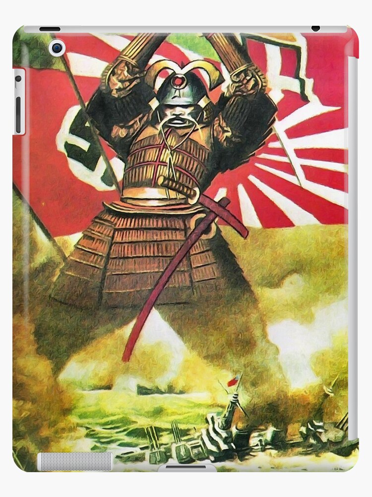 Japanese Propaganda Poster Ww2 World War 2 Wwii Ipad Case