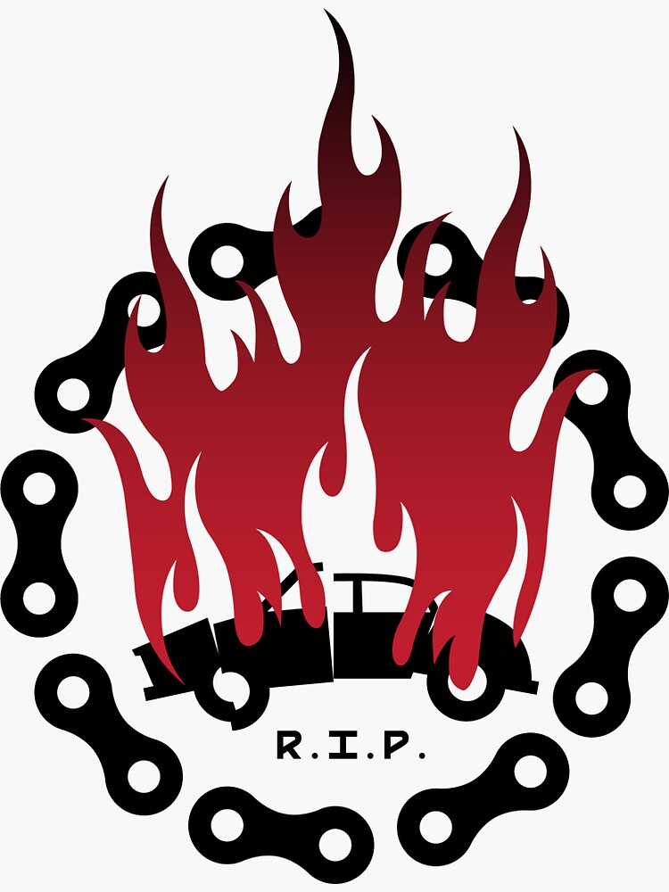 "Car RIP" Sticker for Sale by Posterboy Redbubble