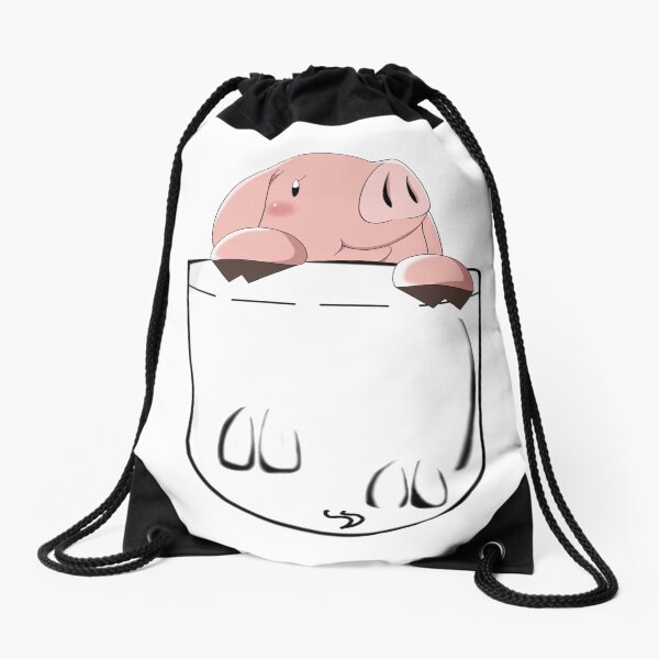 Nanatsu no taizai hawk pocket Drawstring Bag
