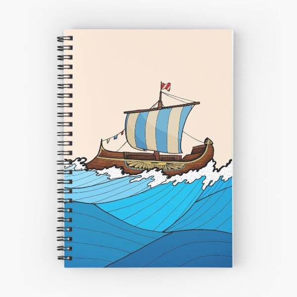 Item preview, The Greek Ship designed and sold by Swadeillustrations.