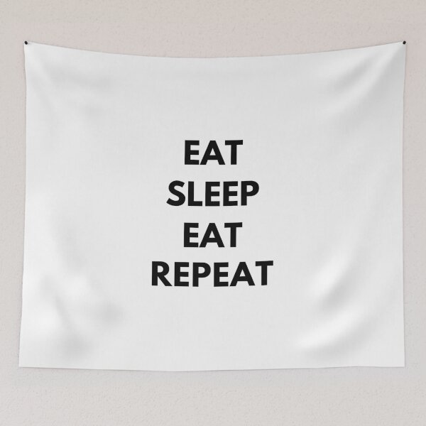 Item preview, eat sleep repeat designed and sold by revoda.