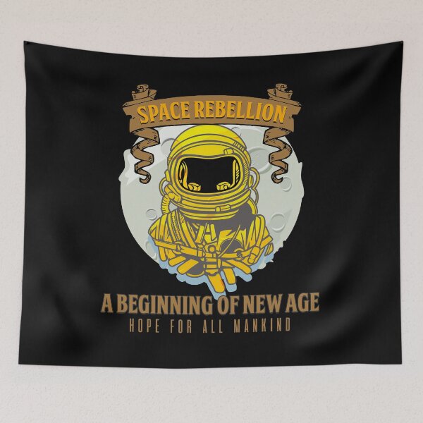 Item preview, Space - Space Rebellion. A Beginning Of New Age. Hope For All Mankind designed and sold by design2try.