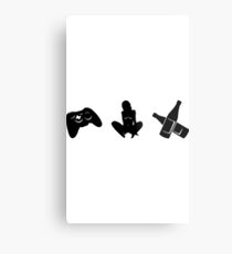 Three Hobbies Metal Print