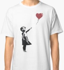 girl with balloon Classic T-Shirt