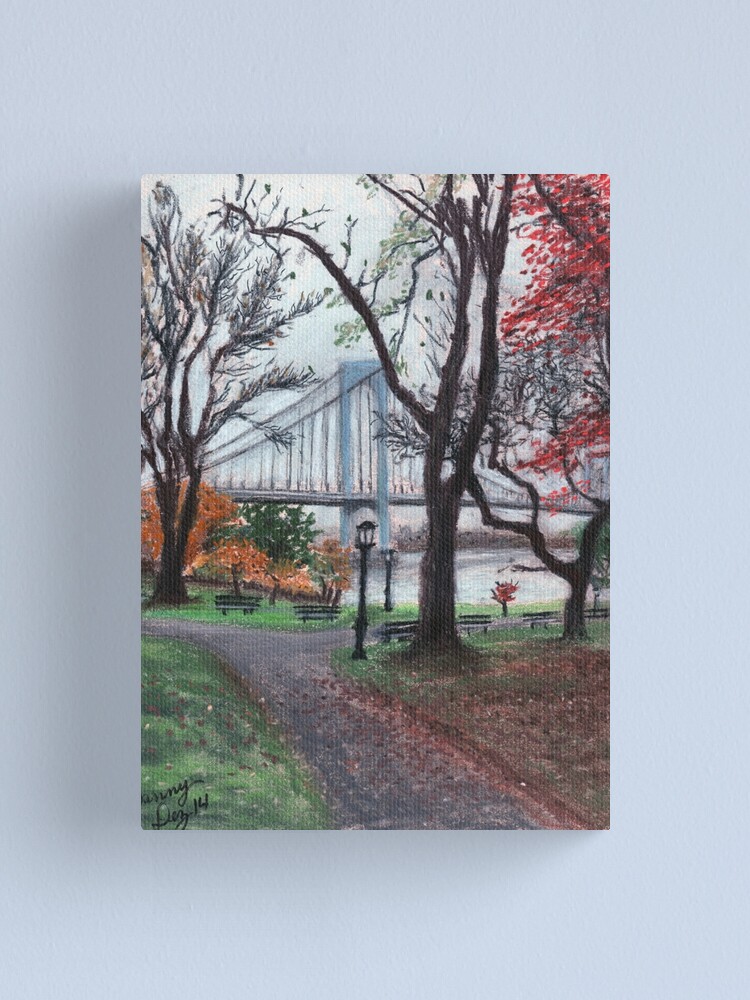 Imagen 1 de 3, Lienzo con la obra Whitestone Bridge, diseñada y vendida por DannyDez.