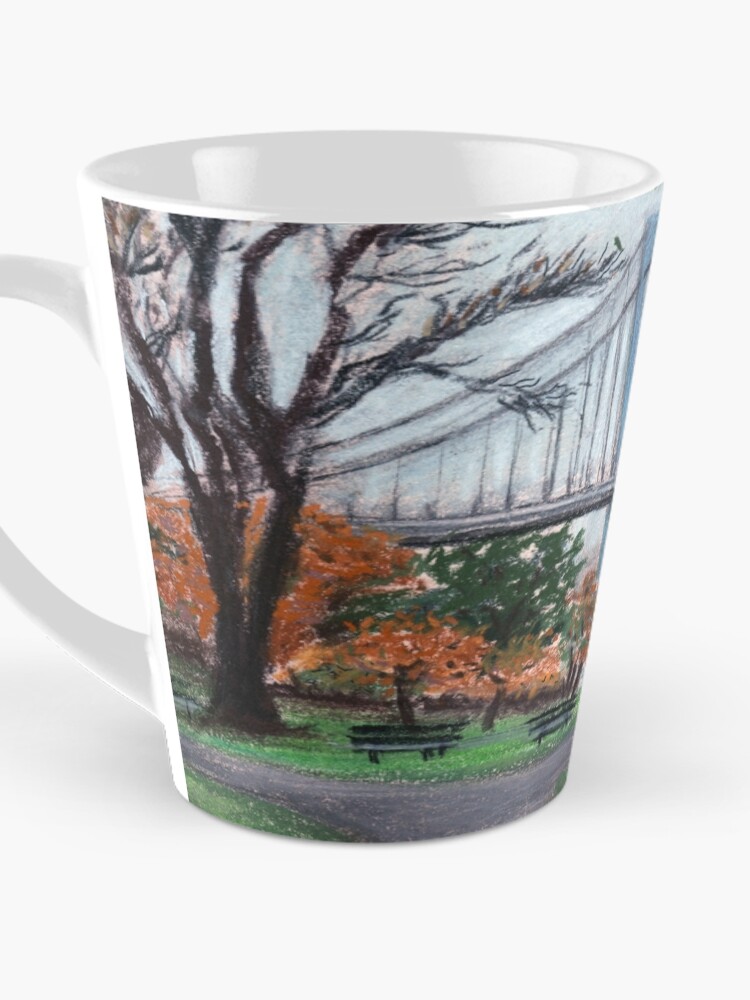 Thumbnail 3 of 4, Coffee Mug, Whitestone Bridge designed and sold by DannyDez.