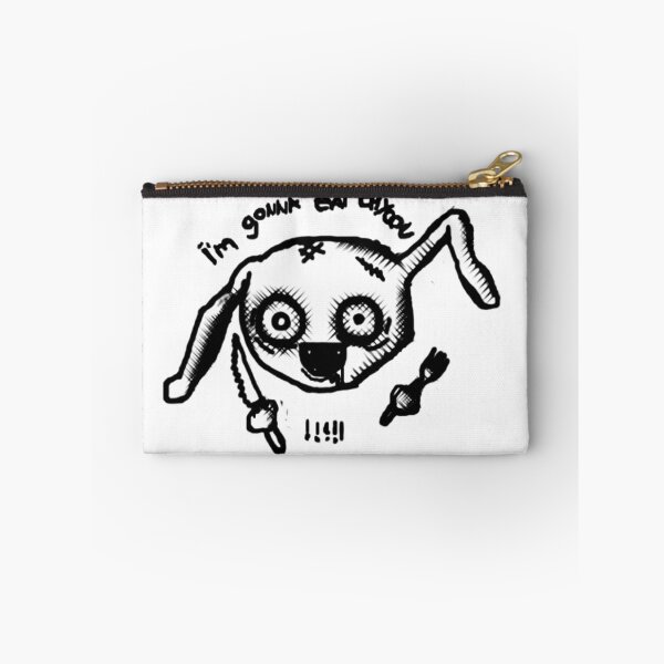 Item preview, Funny Mad Bunny With Fork And Knife designed and sold by Rott515.