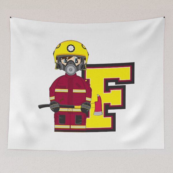 Item preview, F is for Fireman designed and sold by MurphyCreative.