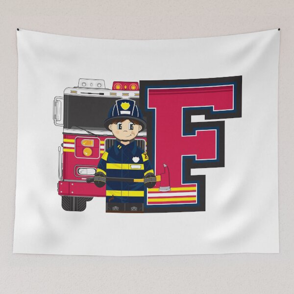 Item preview, F is for Fireman designed and sold by MurphyCreative.