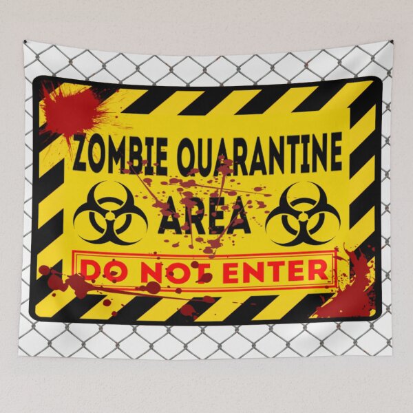 Item preview, Zombie Quarantine Area designed and sold by OMXVG.