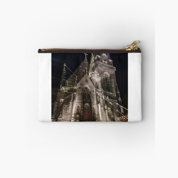 Item preview, Saint Maurice Church at night, double exposed artistic view, Strasbourg, France designed and sold by Alexander Sorokopud.