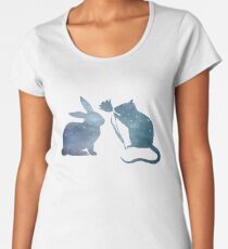 Ratte & amp; Hase Frauen Premium T-Shirts