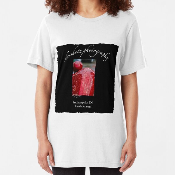 Red In The Rain Slim Fit T-Shirt