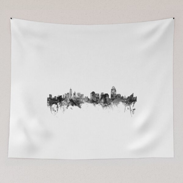 Item preview, Cincinnati Ohio Skyline designed and sold by ArtPrints.