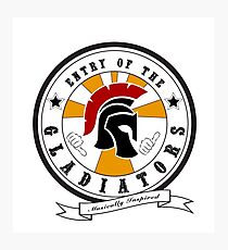 Entry of the Gladiators Team Photographic Print