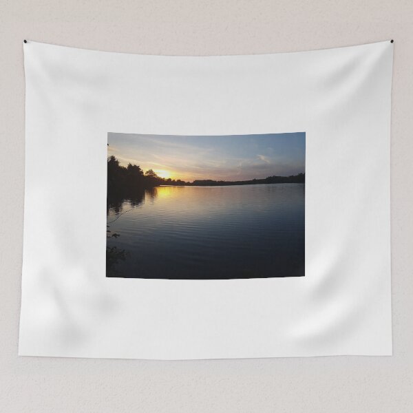 Item preview, sunset at the water's edge designed and sold by jpaul thibaut.
