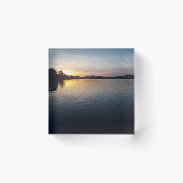 Item preview, sunset at the water's edge designed and sold by jpaul thibaut.