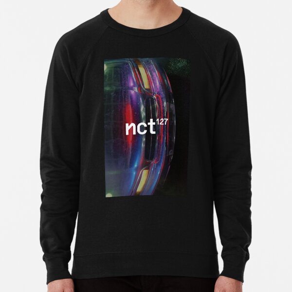 Nct 127 irregular new arrivals banded black sweatshirt