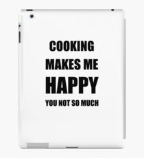 Cooking Lover Fan Funny Gift Idea Hobby iPad Case/Skin