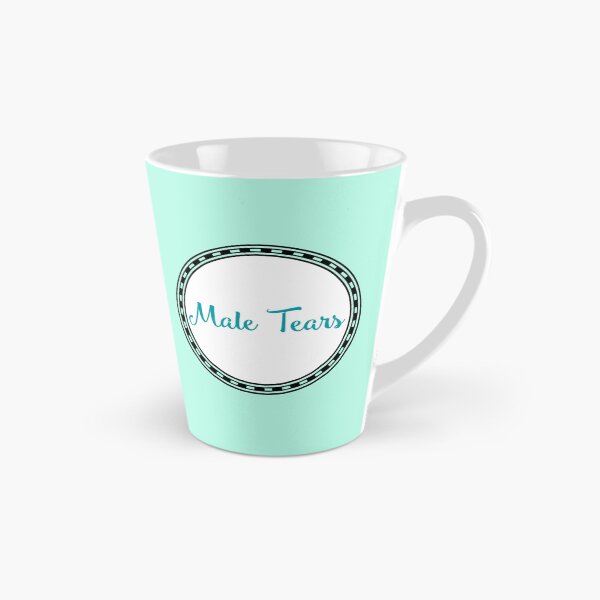 Item preview, Male Tears Feminist mug designed and sold by Ishita Kundu.