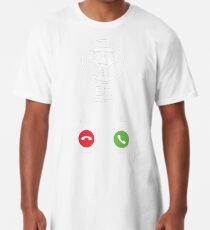 Zuhause anrufen Longshirt