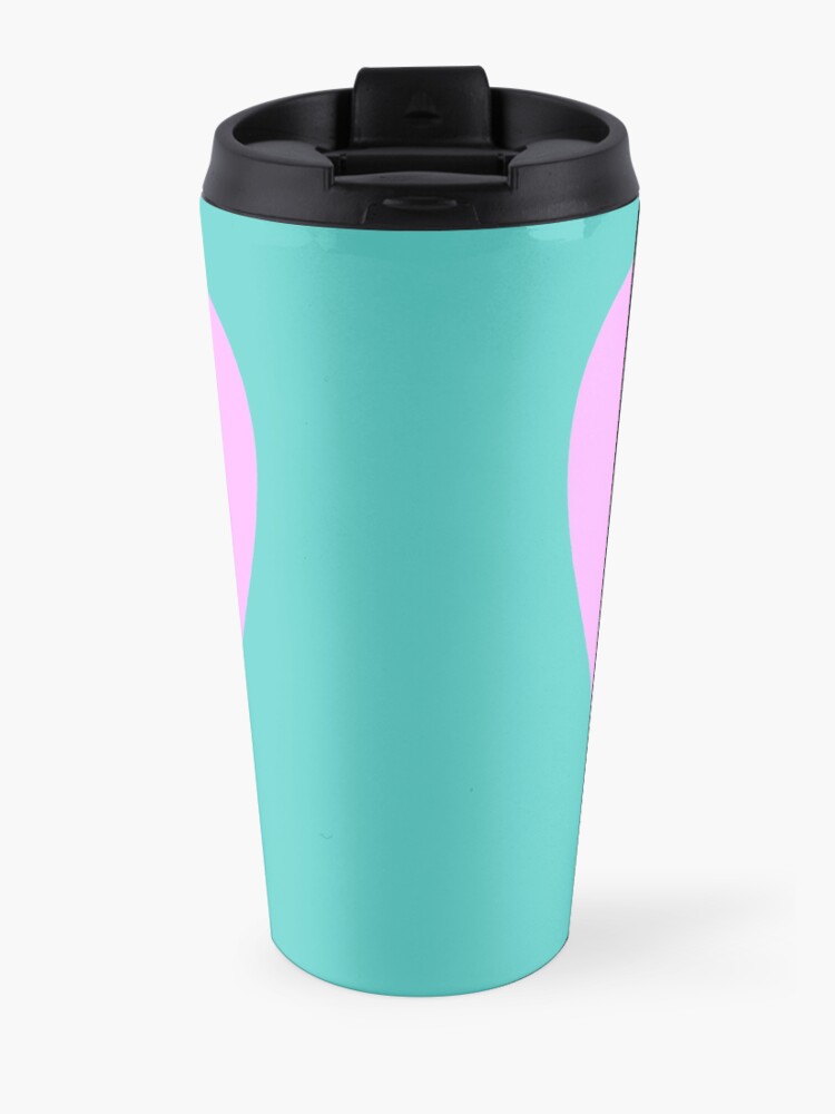 Alternate view of Just a lady cheerin other ladies on Travel Mug