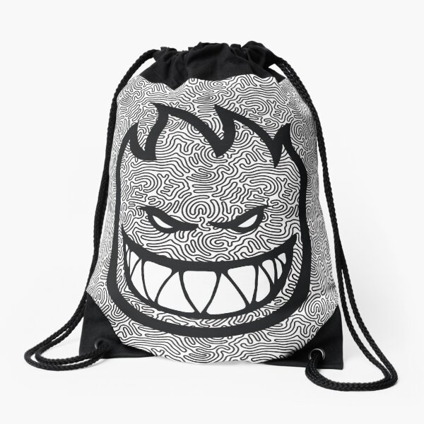 Spitfire Pattern Skate Drawstring Bag