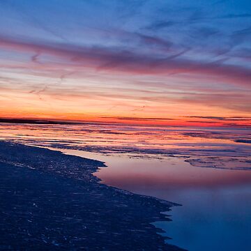 Artwork thumbnail, Cotton Candy Skies - Moriches Bay, Smiths Point, NY by Jay Morena