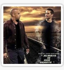 Paul Walker Diesel vin Sticker