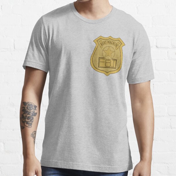 burt macklin t shirt