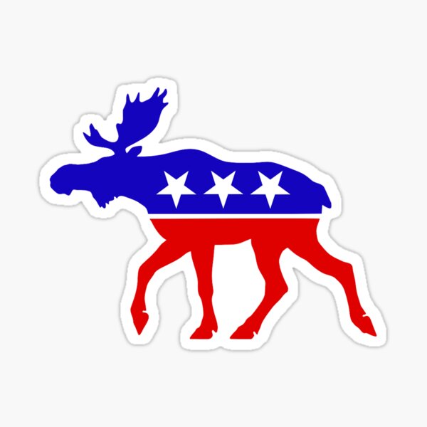 bull-moose-party-logo-sticker-for-sale-by-thedman7-redbubble