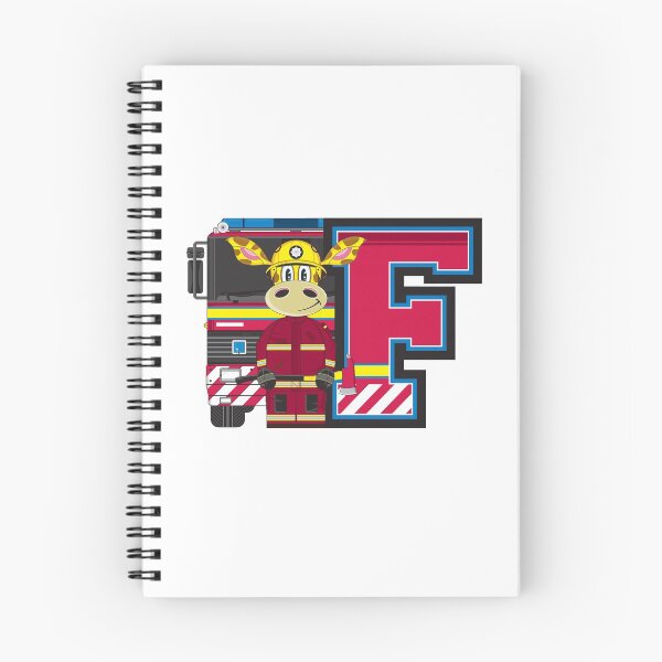 Item preview, F is for Fireman Giraffe designed and sold by MurphyCreative.
