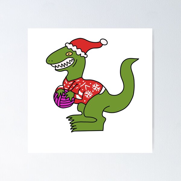 Item preview, Dinosaurio de tejer designed and sold by badweatherahead.