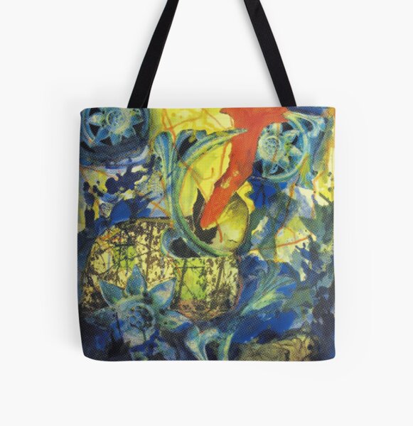 Item preview, WE PERCEIVE | Collage painting art print - In the BLUE designed and sold by We Perceive.