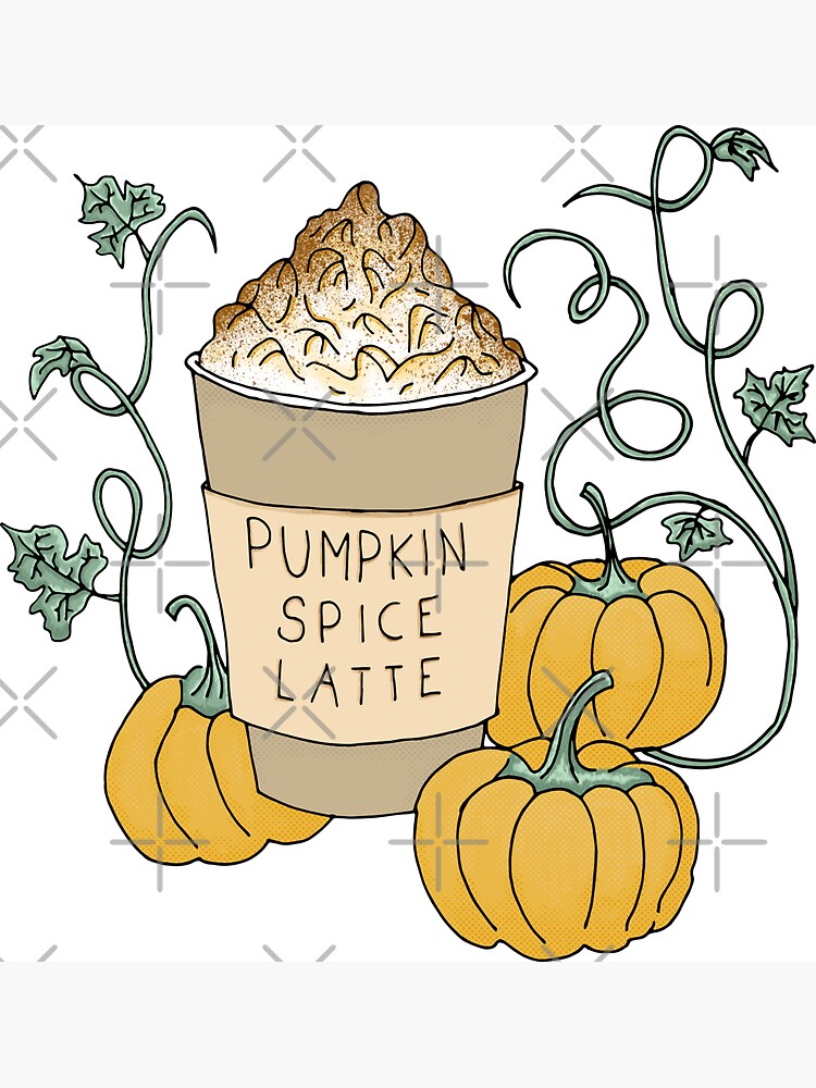 Pumpkin Spice Latte Drink by PrintablesP