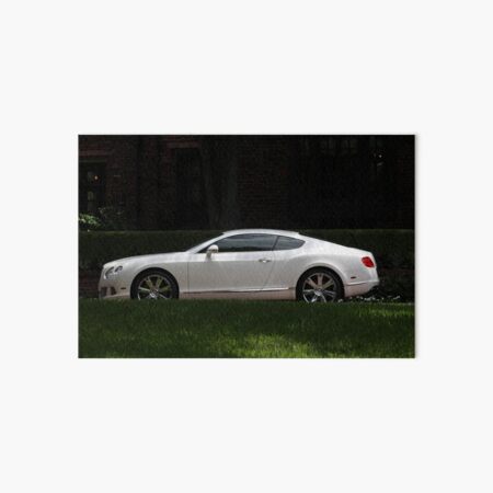 B for the Boss in a Bentley Art Board Print