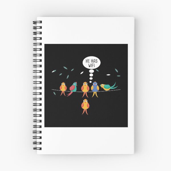 Item preview, Funny Wifi - Birds Sitting On Line - Wireless Internet Access Humor designed and sold by stuch75.