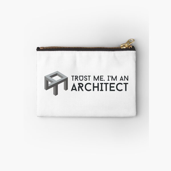 Item preview, Trust me, I'm an Architect T-shirt - black text designed and sold by knappidesign.