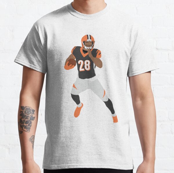 Cincinnati Bengals Name & Number T Shirt - Joe Mixon - Mens