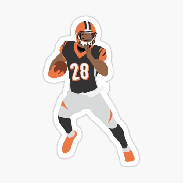 Cincinnati Bengals: Tee Higgins 2022 White Uniform - Officially Licensed  NFL Removable Adhesive Decal